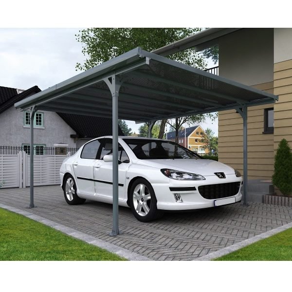 Carport Canopia by PALRAM en Aluminium VERONA - 1 Voiture – Image 6