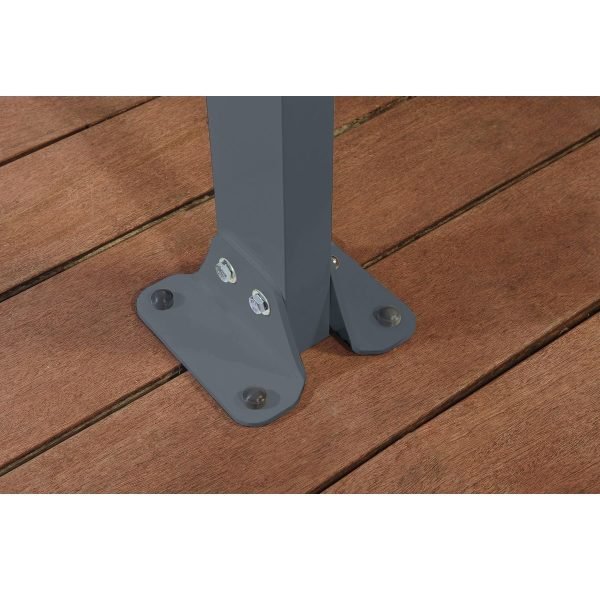 Carport Canopia by PALRAM en Aluminium VERONA - 1 Voiture – Image 2