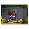 Abri jardin métal portes coulissantes - 7.57 M2