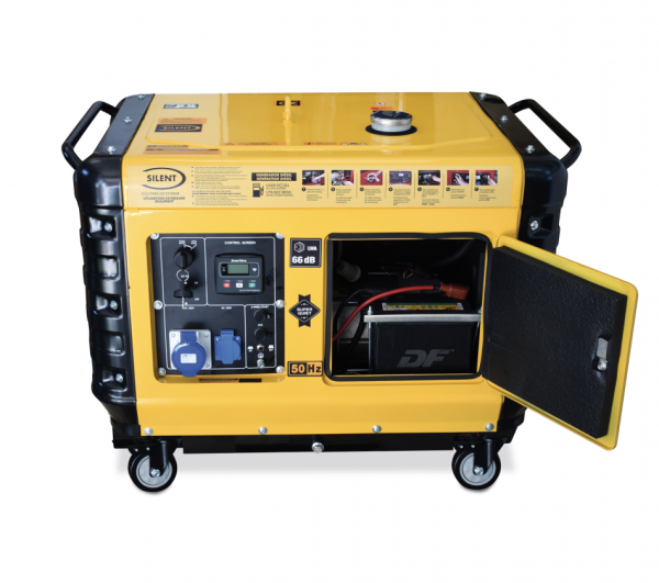 Groupe électrogène AVR KDG8500 SS diesel - KPC – Image 2