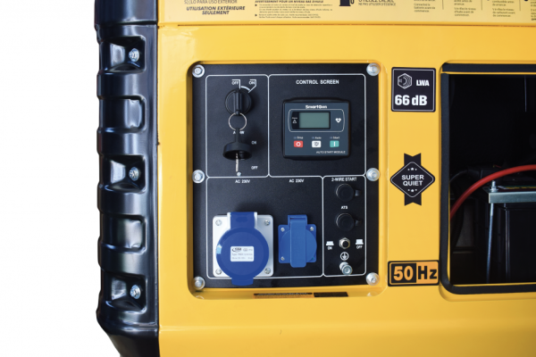 Groupe électrogène AVR KDG8500 SS diesel - KPC – Image 3