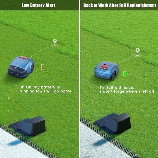 Robot Tondeuse HOOKII pour Jardins Jusqu’à 1000m² – Image 9