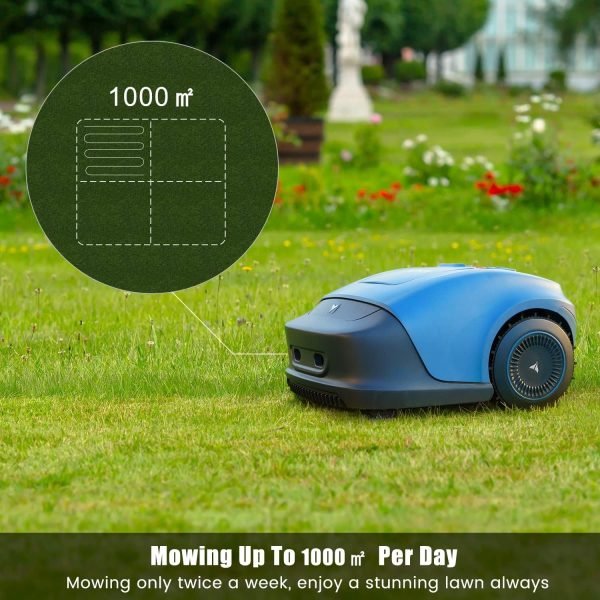 Robot Tondeuse HOOKII pour Jardins Jusqu’à 1000m² – Image 6