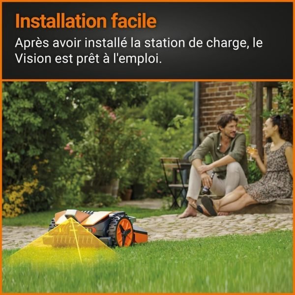 Robot Tondeuse connecté - LANDROID Vision - 1600 m² - WR216E – Image 2