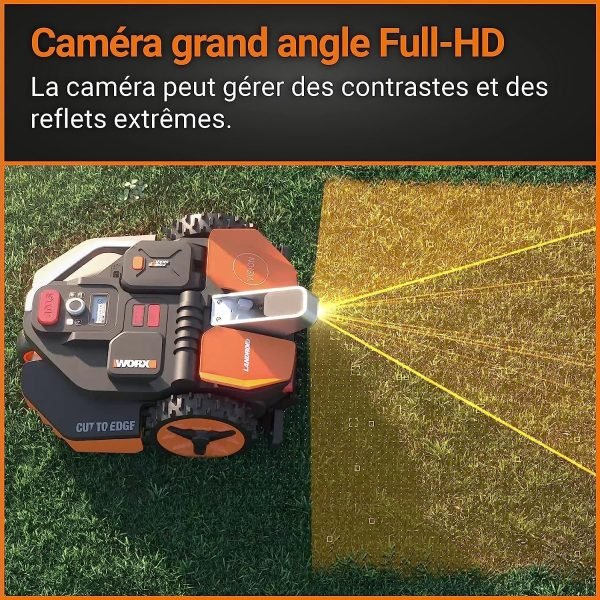Robot Tondeuse connecté - LANDROID Vision - 1600 m² - WR216E – Image 4