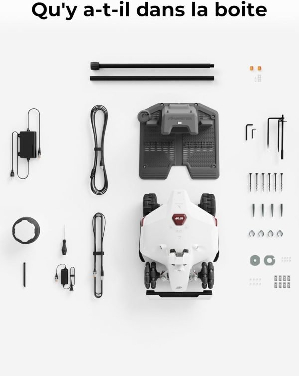 LUBA 2 AWD 5000 Robot Tondeuse - Jusqu'à 5000 m², Gère des Pentes de 80 %, Installation sans Fil – Image 2