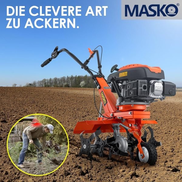 Motoculteur à Essence MK-909 Motobineuse 4,5 KW 173 cm³ – Image 5