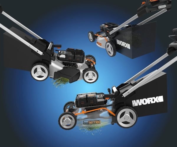 Tondeuse à gazon Brushless sans fil 80V-4,20V,4Ah - WG761E – Image 3