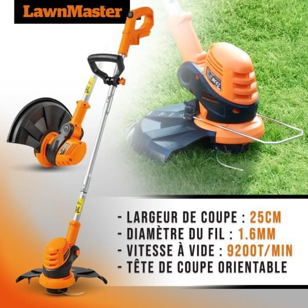 Robot Tondeuse Autonome 24V sans Fil périmétrique - Le Robot Le Plus Simple du marché + Coupe Bordures 24v et 2 Batteries. – Image 4