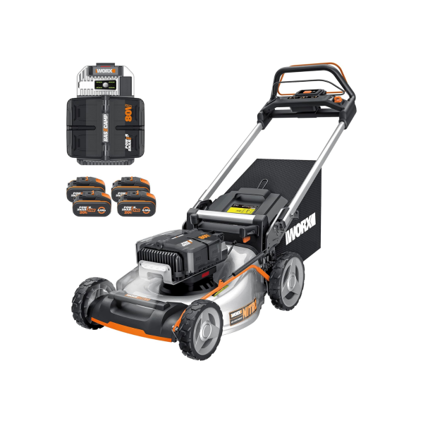 Tondeuse à gazon Brushless sans fil 80V-4,20V,4Ah - WG761E