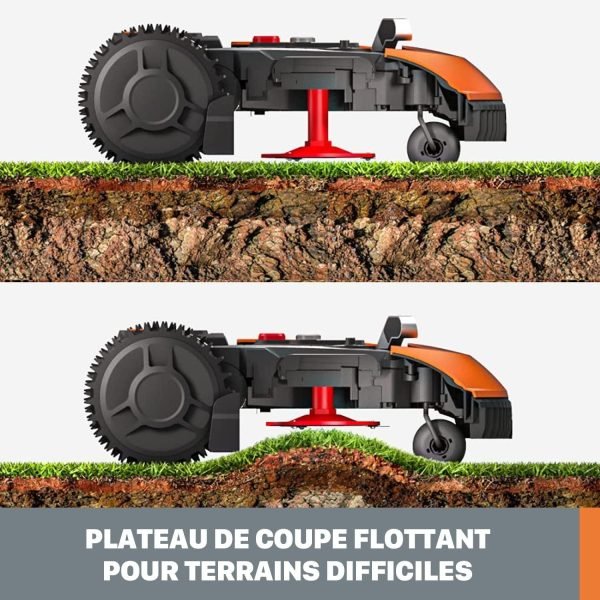 Tondeuse robot connectée sur batterie LANDROID - WR167E – Image 6