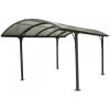 Carport Aluminium et Polycarbonate 6mm ANTI-UV pour 1 Voiture - Habrita, 14,62m²