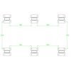 Carport en aluminium anthracite 3x5,76m et polycarbonate 6mm X-METAL – Image 6