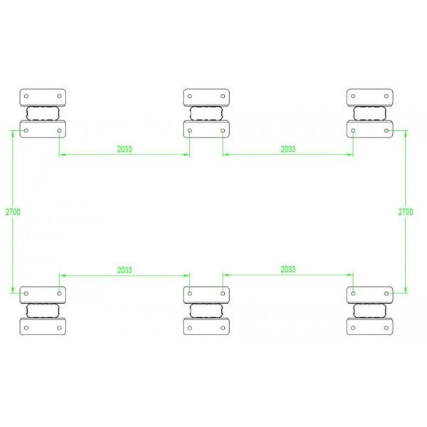 Carport en aluminium anthracite 3x5,76m et polycarbonate 6mm X-METAL – Image 6
