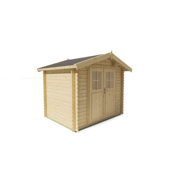 Chalet bois 5m2 200x260cm Robert – Image 3