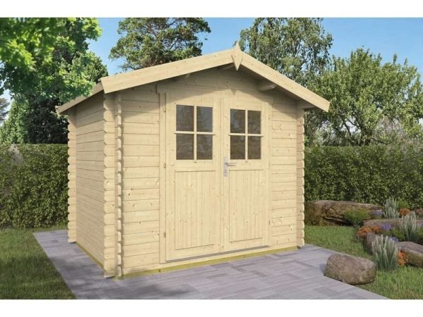 Chalet bois 5m2 200x260cm Robert