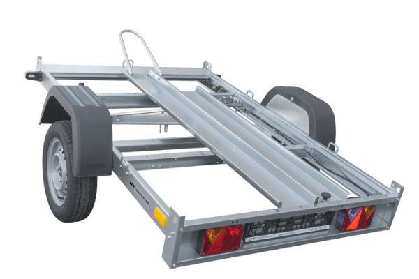 Remorque moto 1 rail unitraler sans plancher – Image 5