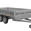 Remorque 2 Essieux UNITRAILER SOLID 300/2 PTAC 750 kg