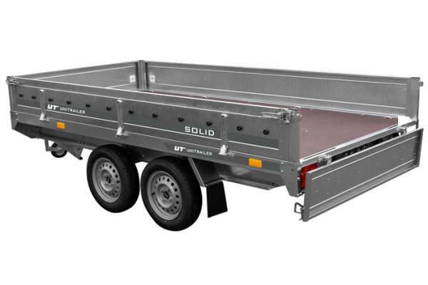Remorque 2 Essieux UNITRAILER SOLID 300/2 PTAC 750 kg – Image 4