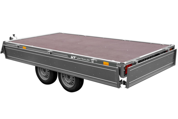 Remorque 2 Essieux UNITRAILER SOLID 300/2 PTAC 750 kg – Image 3