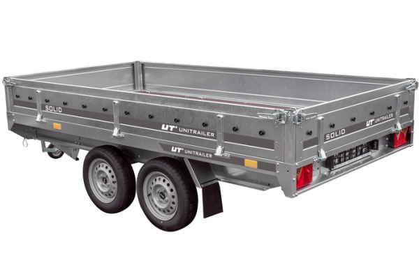 Remorque 2 Essieux UNITRAILER SOLID 300/2 PTAC 750 kg – Image 5