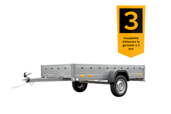 Remorque Voiture UNITRAILER 264 avec Timon Fixe – Image 7