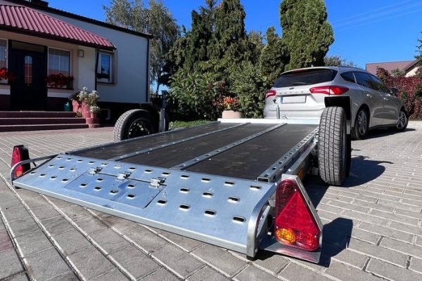 Remorque timon pliable porte-moto / porte-quad MOTOQUAD 266 750 kg – Image 2