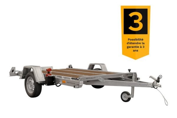 Remorque timon pliable porte-moto / porte-quad MOTOQUAD 266 750 kg – Image 8