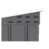Abri vélos métal gris 2.05m2 – Image 5