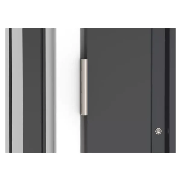 Abri vélos métal gris 2.05m2 – Image 4