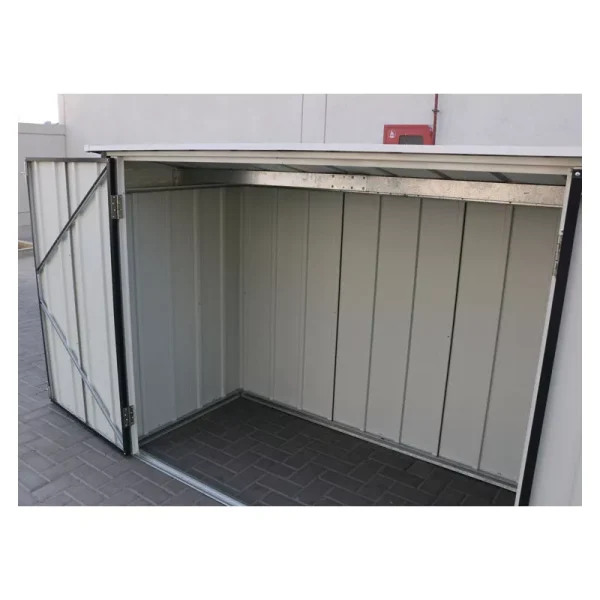 Abri vélos métal gris 2.05m2 – Image 3