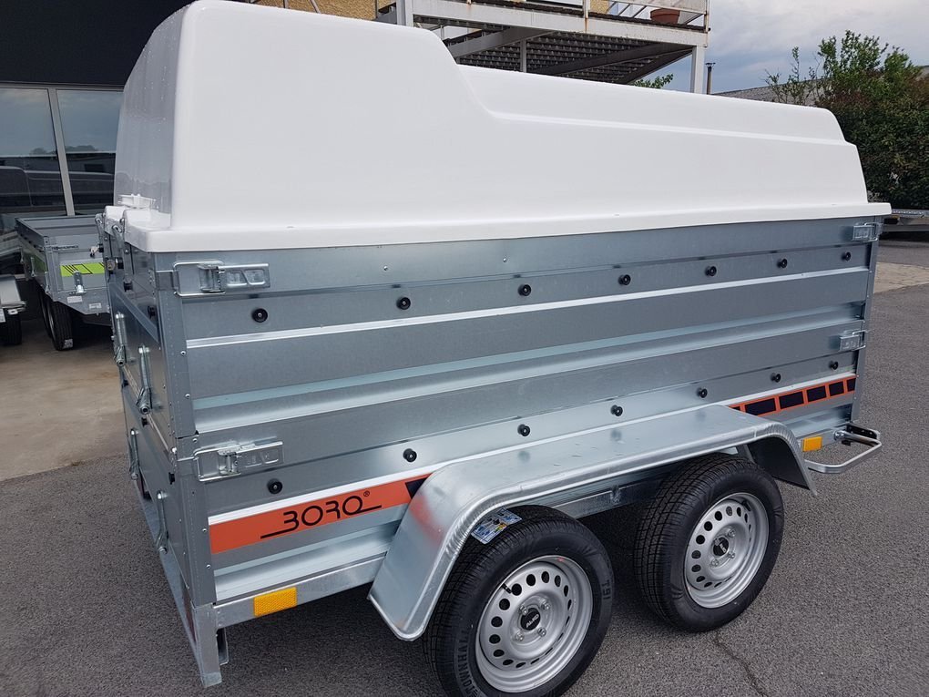 Remorque Bagagère boro 2 Essieux 750 kg – Conduite Sans Permis E – Image 4