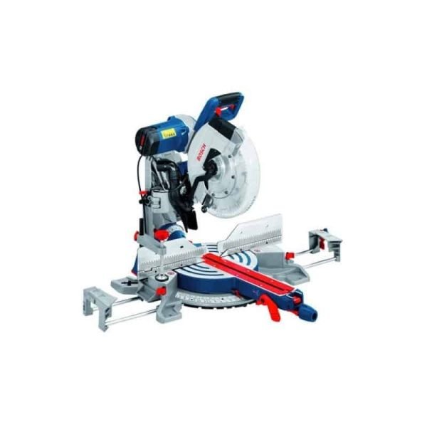 Scie à onglet radiale Bosch GCM12GDL de 2000 W avec support GTA2500W
