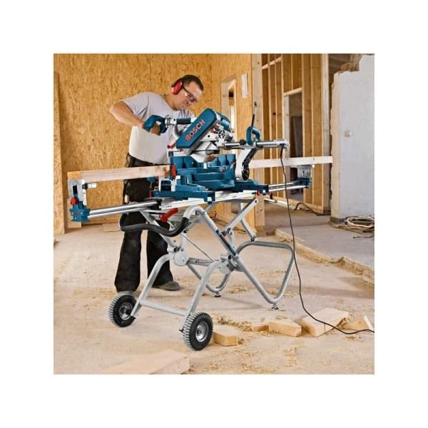 Scie à onglet radiale Bosch GCM12GDL de 2000 W avec support GTA2500W – Image 6