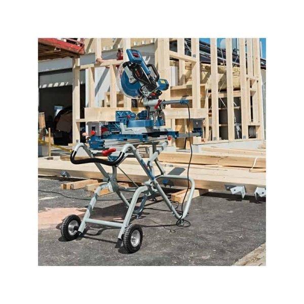 Scie à onglet radiale Bosch GCM12GDL de 2000 W avec support GTA2500W – Image 3