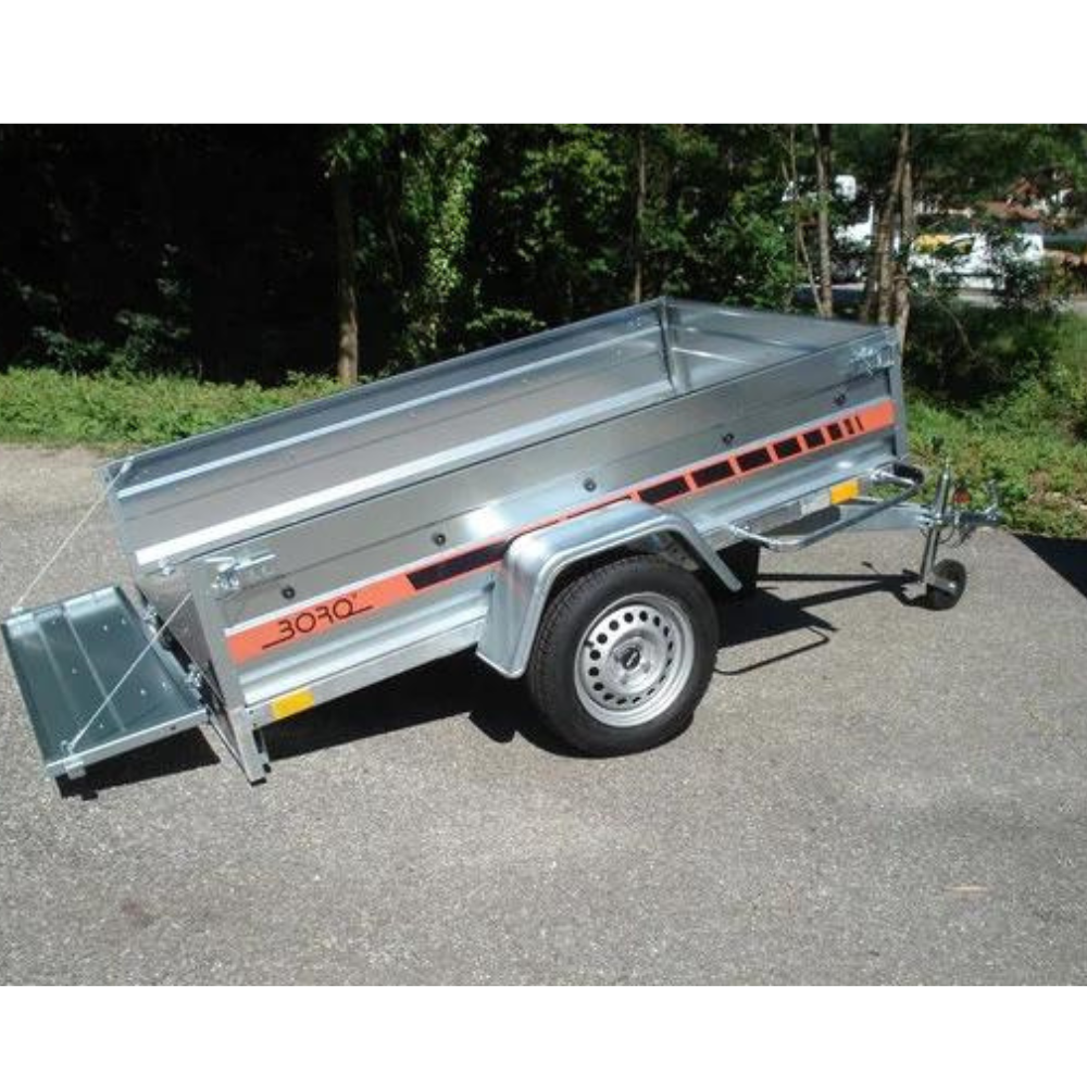 Remorque Bagagère boro 2 Essieux 750 kg – Conduite Sans Permis E