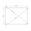 Abri de jardin en bois composite 19,2mm anthracite 5,95m² GORDON skylight – Image 7